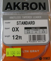 akron standart 12 ft 0X Tiemco